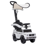 Carrito de montar para Niños MERCEDES-BENZ G350D + manija + capota